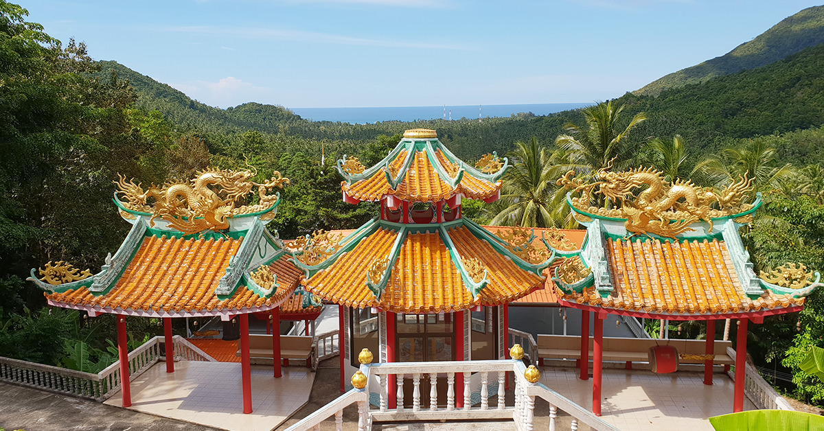 Chinesischer Tempel, Sehenswürdigkeiten Koh Phangan